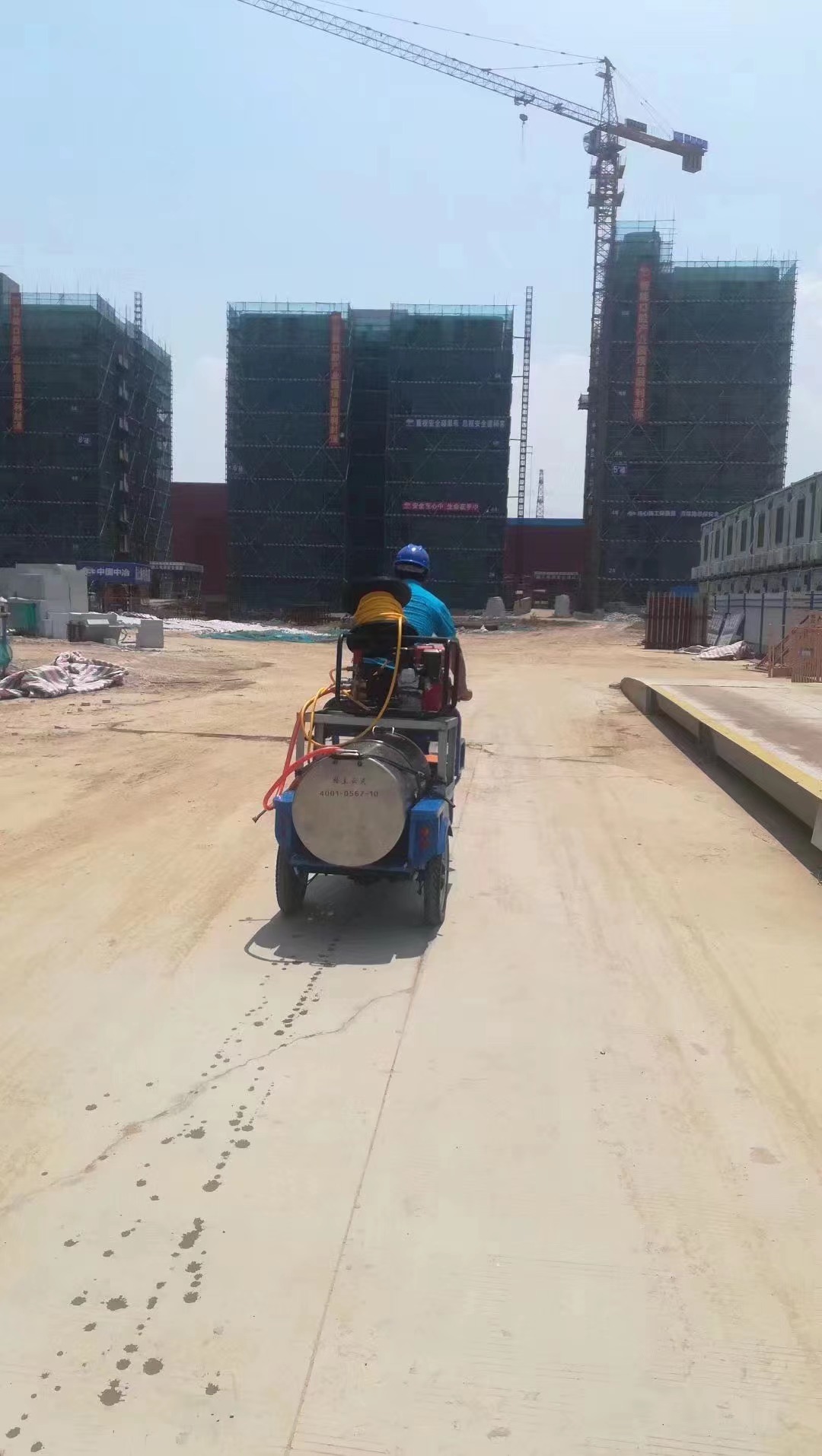 珠海新建白蟻預防現場